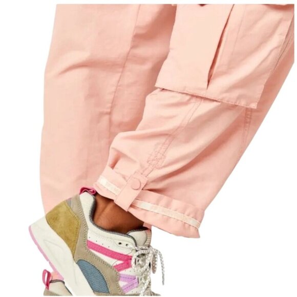 Free People Movement Mesmerize Me Womens Cargo Pants in Sunkissed Pink Small - Picture 13 of 16